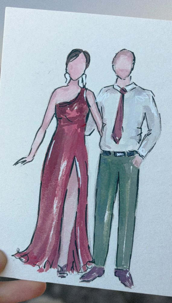 Сватбена рисунка 2